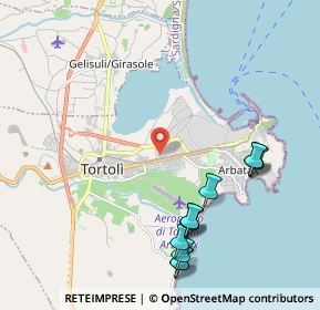 Mappa Zona industriale Arbatax, 08048 Tortolì NU, Italia (2.61182)