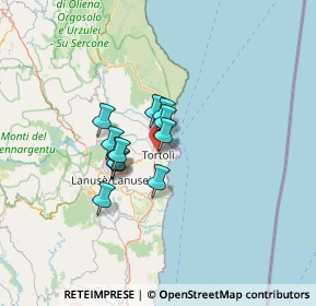Mappa Via San Michele, 08048 Tortolì NU, Italia (9.17917)