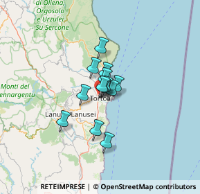 Mappa Via San Michele, 08048 Tortolì NU, Italia (7.41846)