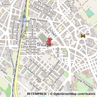 Mappa Corso Roma, 79, 73039 Tricase, Lecce (Puglia)