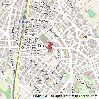 Mappa Via Siracusa, 17, 73039 Tricase, Lecce (Puglia)