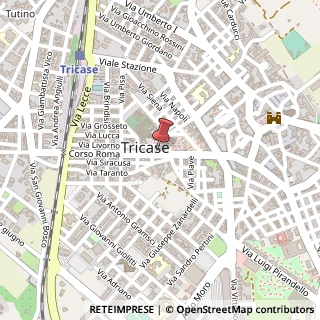 Mappa Corso Roma, 1, 73039 Tricase, Lecce (Puglia)