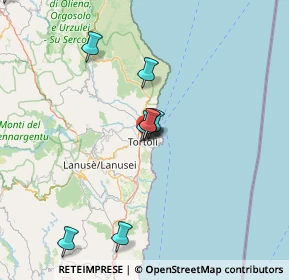 Mappa Via Peschiera, 08048 Tortolì NU, Italia (34.984)