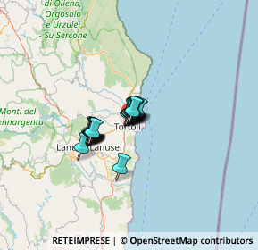 Mappa Via Peschiera, 08048 Tortolì NU, Italia (6.7415)