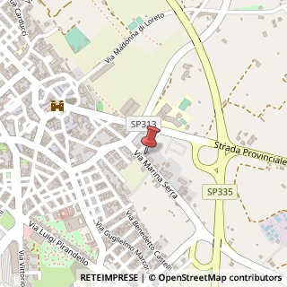 Mappa Via Marina Serra, 73039 Tricase, Lecce (Puglia)