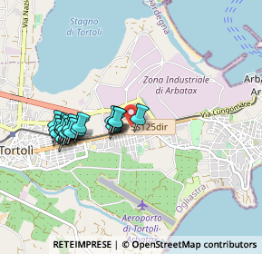 Mappa Strada Complementare Mandas Arbatax, 08048 Tortolì NU, Italia (0.8995)