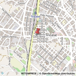 Mappa Corso Roma, 73039 Tricase, Lecce (Puglia)