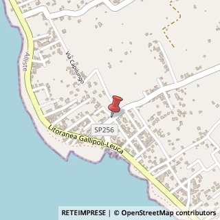 Mappa Via Tito Schipa,  4, 85050 Alliste, Lecce (Puglia)