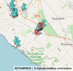 Mappa 73059 Ugento LE, Italia (4.77563)