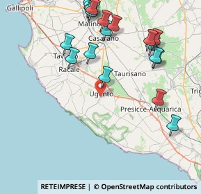 Mappa 73059 Ugento LE, Italia (10.592)