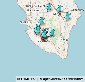 Mappa 73059 Ugento LE, Italia (10.00364)