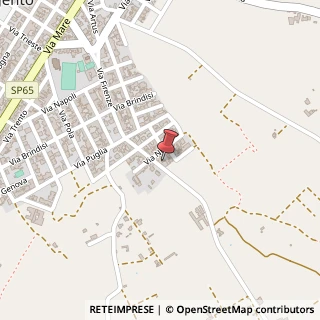 Mappa Via Firenze, 113, 73059 Ugento, Lecce (Puglia)