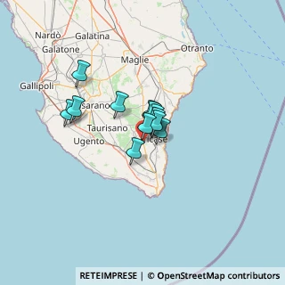 Mappa S.s.275 Km 23, 73031 Alessano LE, Italia (8.27417)