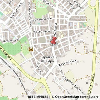 Mappa Corso Apulia, snc, 73039 Tiggiano, Lecce (Puglia)