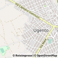 नक्शा Ugento