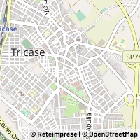 Mapa Tricase