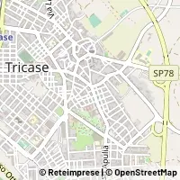 Mapa Tricase