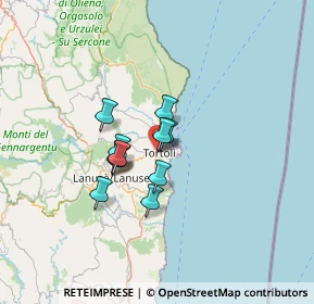 Mappa Via Antonio Scorcu, 08048 Tortolì NU, Italia (9.41182)