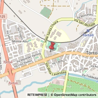 Mappa Via Antonio Scorcu, 08048 Tortolì NU, Italia, 08048 Tortolì, Nuoro (Sardegna)