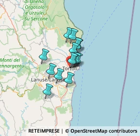 Mappa Via del Mercatino, 08048 Tortolì NU, Italia (8.06857)