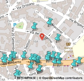 Mappa Via del Mercatino, 08048 Tortolì NU, Italia (0.08889)