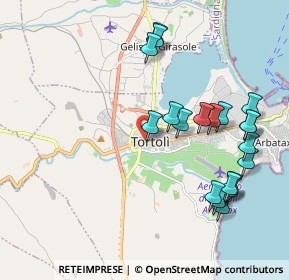 Mappa Via Eleonora D'Arborea, 08048 Tortolì NU, Italia (2.386)