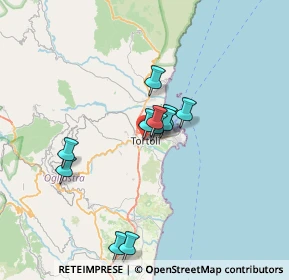 Mappa Via Eleonora D'Arborea, 08048 Tortolì NU, Italia (6.01636)