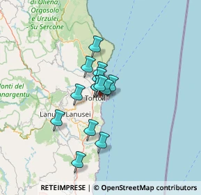 Mappa Via Catte, 08048 Tortolì NU, Italia (9.26643)