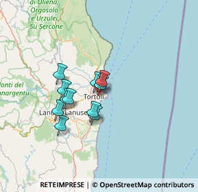 Mappa Via Catte, 08048 Tortolì NU, Italia (10.46455)