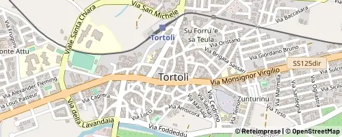 Mappa Tortolì
