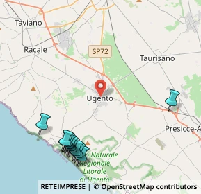 Mappa Via Santa Caterina da Siena, 73059 Ugento LE, Italia (5.89917)