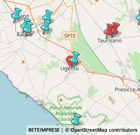 Mappa Via Santa Caterina da Siena, 73059 Ugento LE, Italia (7.52368)