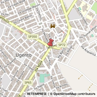 Mappa Via Marina, 10, 73059 Ugento, Lecce (Puglia)