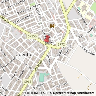 Mappa Via Capitano Ugo Giannuzzi, 17, 73059 Ugento, Lecce (Puglia)