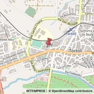 Mappa Piazza Fra Locci, 08048 Tortolì, Nuoro (Sardegna)