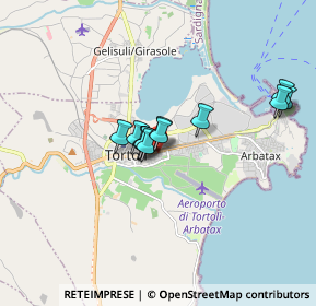 Mappa Via Sarcidano, 08048 Tortolì NU, Italia (1.27667)