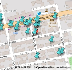 Mappa Via Sarcidano, 08048 Tortolì NU, Italia (0.05714)