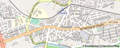 Mappa Tortolì
