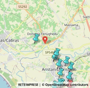Mappa Via Santa Maria Bambina, 09070 Oristano OR, Italia (3.21429)