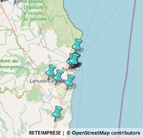 Mappa Via Mandrolisai, 08048 Tortolì NU, Italia (16.82667)