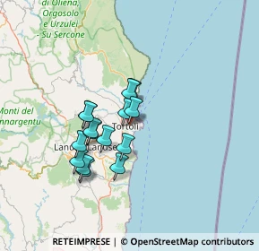 Mappa Via Mandrolisai, 08048 Tortolì NU, Italia (11.49133)