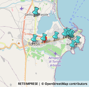 Mappa Via Mandrolisai, 08048 Tortolì NU, Italia (1.99091)