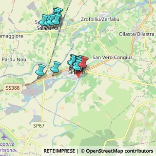 Mappa Via Roma, 09088 Simaxis OR, Italia (1.808)