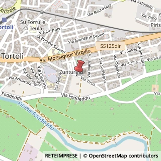 Mappa Via Campidano, 08048 Tortolì NU, Italia, 08048 Tortolì, Ogliastra (Sardegna)