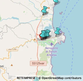 Mappa Via Canonico Melis, 08048 Tortolì NU, Italia (3.52)