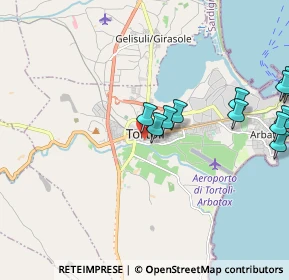 Mappa Via Canonico Melis, 08048 Tortolì NU, Italia (2.60333)