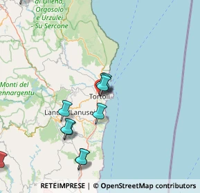 Mappa Via Cedrino, 08048 Tortolì NU, Italia (18.41273)