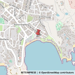 Mappa Porto Frailis, 1, 08048 Tortolì, Nuoro (Sardegna)