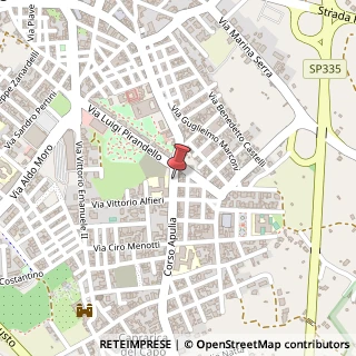 Mappa Corso Apulia, 18, 73039 Tricase LE, Italia, 73039 Tricase, Lecce (Puglia)