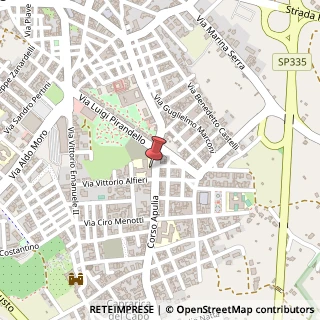Mappa Corso Apulia, 2, 73039 Tricase, Lecce (Puglia)